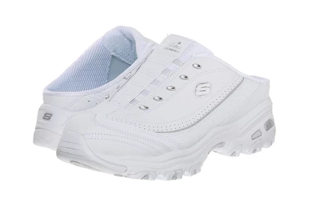 Женские слипоны Skechers D'Lites Bright Sky, белые