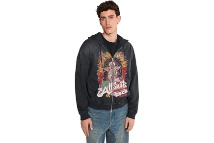 Толстовка AllSaints Roque Zip Hoody