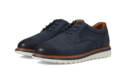 Johnston & Murphy Braydon Plain Toe navy oiled nubuck