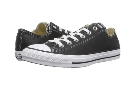 Мужские кожаные кеды Converse Chuck Taylor, черные