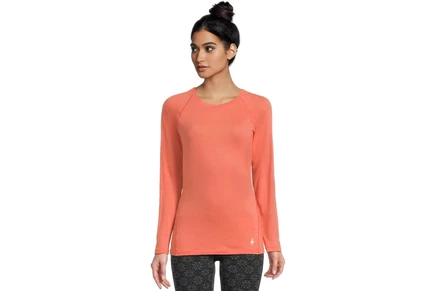 Женское термобелье Smartwool Classic Merino, коралловое