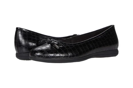 Женские балетки Trotters Dellis, черные