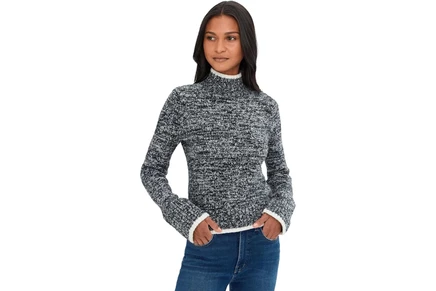 Свитер Madewell Marl Cozy Cotton Nelly Mockneck