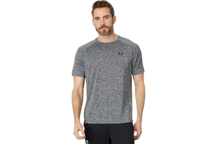 Мужская рубашка Under Armour UA Tech 2.0 Short Sleeve Tee black/black