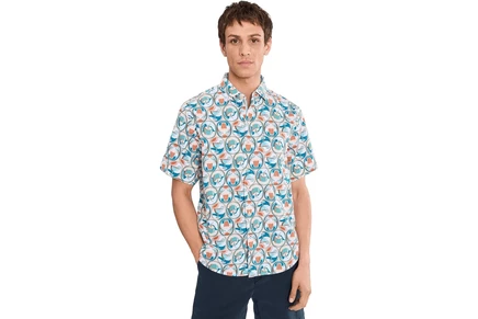 Мужская рубашка Tommy Bahama Nova Wave Glass Half Full