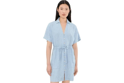 Платье Faherty Tried & True Chambray Oakley Dress