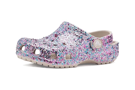 Сабо Crocs Kids Classic Glitter Clogs (Toddler)