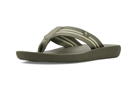 Сандалии FitFlop Iqushion Two-Stripe Webbing Flip-Flops