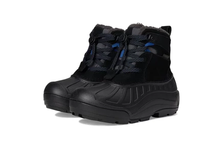 Детские сапоги Columbia Powderbug Alpine, тёмно-серый/голубой
