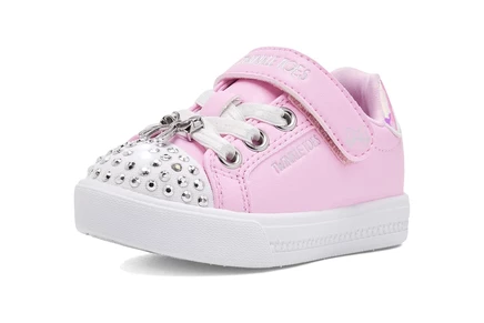 SKECHERS KIDS Skechers Super Starlite, Lighted 314599N (Toddler) pink/silver
