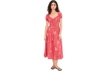 Платье Free People Complete Me Midi