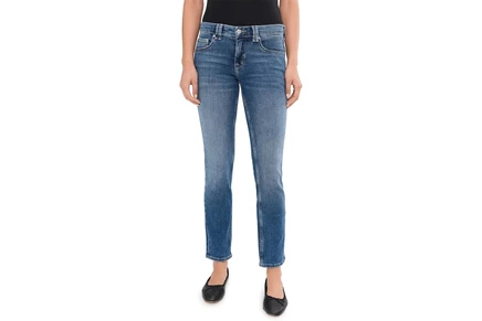 Джинсы Free People Oracle Low Rise Slim Straight