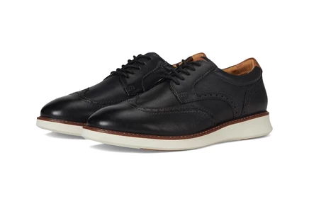 Мужские оксфорды Florsheim Launch Wing Tip, черные мульти