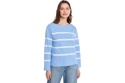 Женский свитшот L.L.Bean Peaks Island Relaxed Boatneck