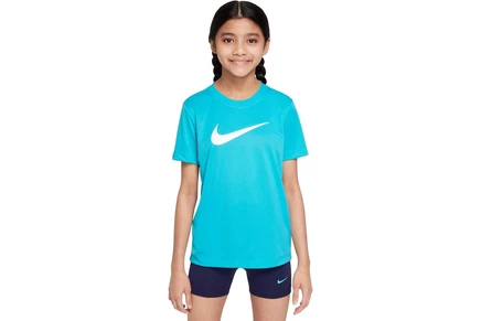 Мужская рубашка Nike Kids Dri-FIT Legend Tee Swoosh HBR (Little Kid/Big Kid) dusty cactus