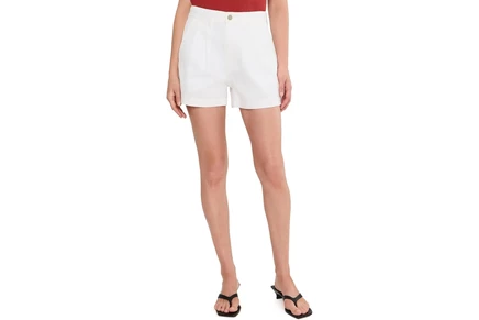 DAZE Coronado Pleated Shorts lamb