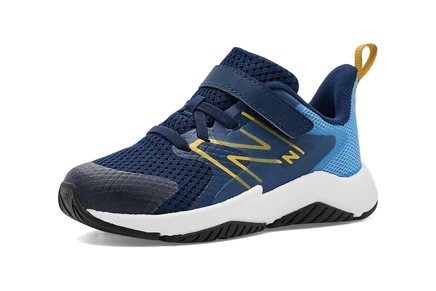 Кроссовки для малышей New Balance Rave Run, липучка, сине-тёмные