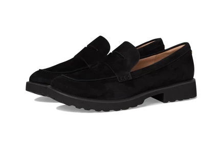 Женские лоферы Cole Haan Gwendolyn Penny, черные замшевые