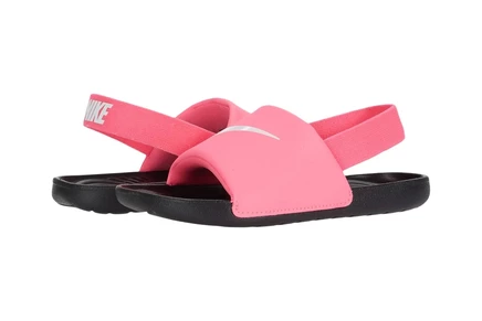 Nike Kids Kawa Slide (Infant/Toddler) digital pink/white/black