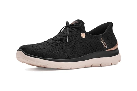 Женские кроссовки Skechers Summits Floral Dreams, черные