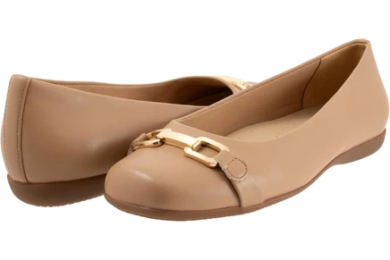 Женские балетки Trotters Sadie, бежевые