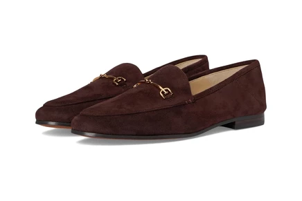 Женские лоферы Sam Edelman Loraine кожаные, коричневые