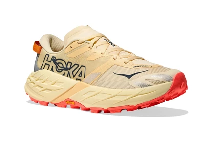 Женские трейловые кроссовки Hoka Speedgoat 7, жёлто-оранжевые