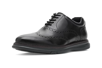 Мужские оксфорды Kenneth Cole Lendal из черной кожи