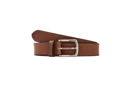 Ремень Brooks Brothers Natural Wax Pull Up Leather Belt