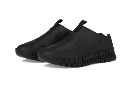 Женские кроссовки ECCO Gruuv Slip-On Sneaker black/black