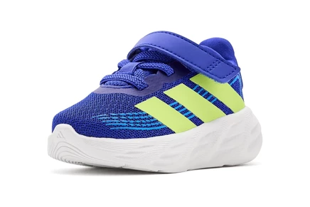 Детские кроссовки adidas Galaxy 8, сине-жёлтые