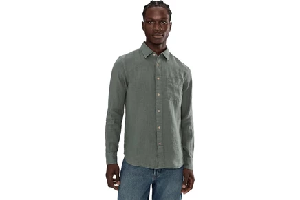 Мужская рубашка Faherty Laguna Linen Shirt