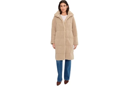 Пальто Levis Long Length Quilted Teddy Jacket