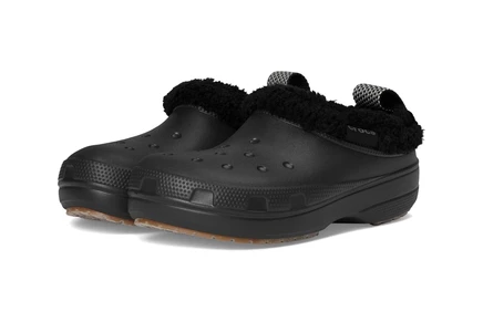 Унисекс ботинки Crocs Classic Lined Shorty, черные