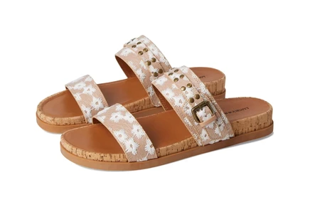 Сандалии Lucky Brand Dineesa Studded Two Band Flat Sandals