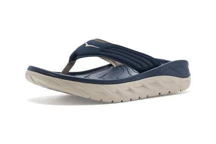HOKA Ora Recovery Flip varsity navy/putty