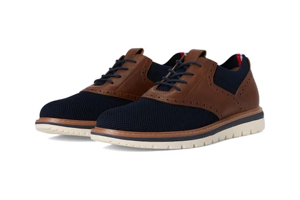 Мужские оксфорды Tommy Hilfiger Varan, темно-синий/коньячный