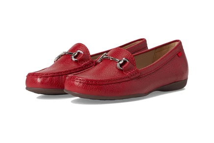 Женские лоферы Marc Joseph New York Carter Road, red grainy