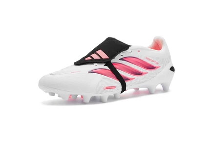 Мужские бутсы Adidas Predator League, бело-оранжево-черные