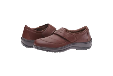 Женские ортопедические туфли Orthofeet Emily, коричневые