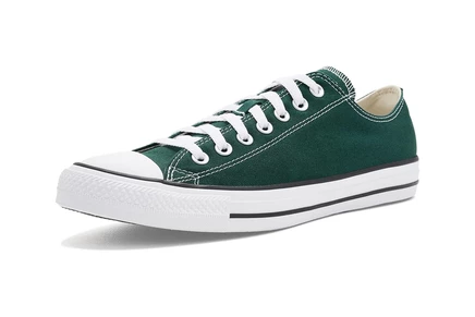 Мужские низкие кеды Converse All Star, темно-зеленые
