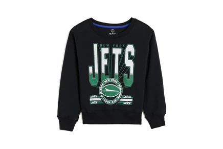 Детский свитшот Junk Food NFL New York Jets, черный