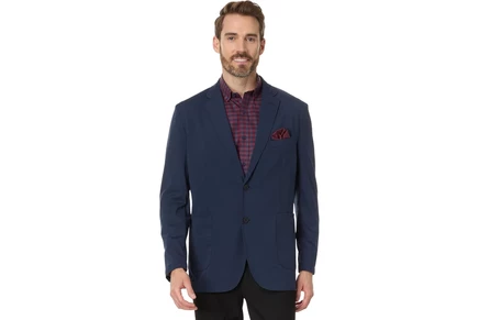 Мужской блейзер Johnston & Murphy XC Flex Knit, темно-синий