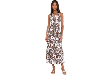 Женское платье Lilly Pulitzer Wisteria миди, белое