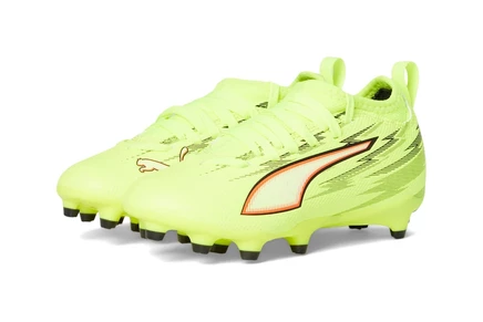 Детские футбольные бутсы Puma Ultra 6 Match, желто-черные