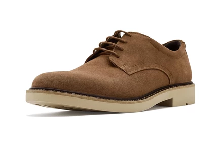 Мужские оксфорды Ecco London Oxford, замшевые верблюжевые