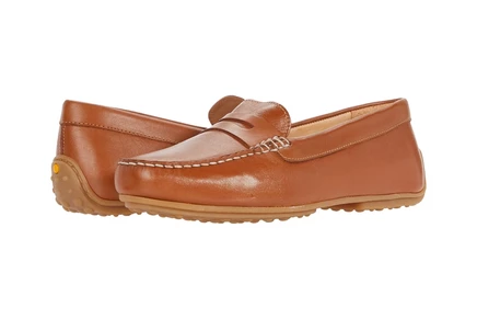 Samuel Hubbard Free Spirit For Her luggage tan full grain/white topstitch/gum sole
