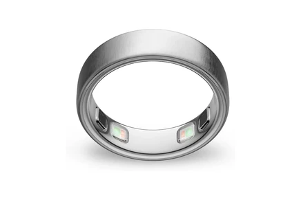 brushed silver