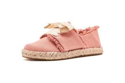 Детские туфли TOMS Carolina на шнуровке, розовые
