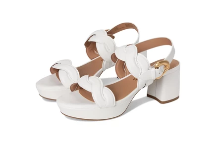 bright white leather